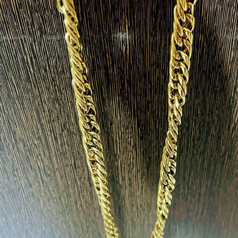 🔵Stainless steel thick golden chain for Men - Picture 4 of 8
